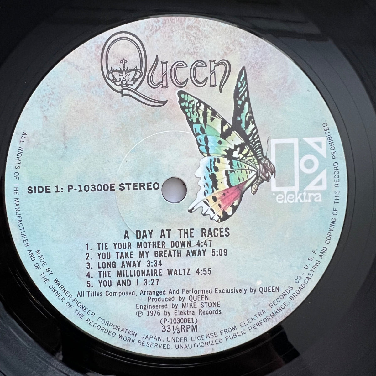 Queen - A Day At The Races / 1. Japan-Press. 1976 - (M-/M-)