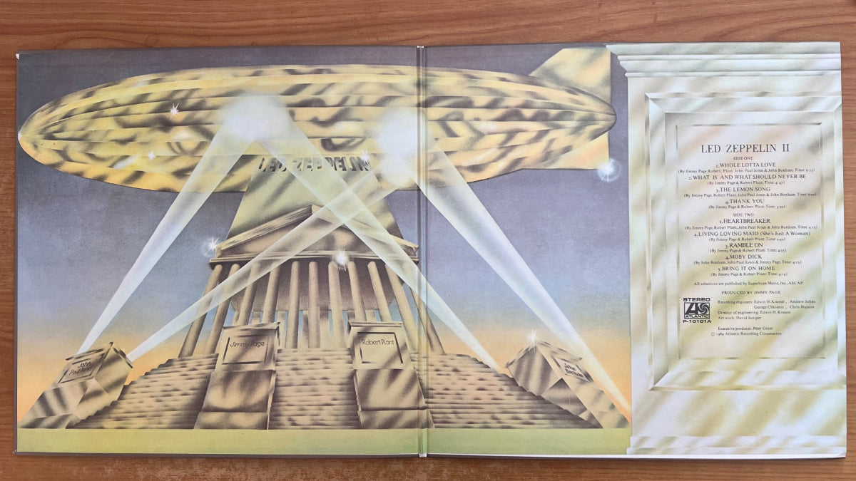 Led Zeppelin - II / Japan-Press. 1976 - (M-/M-)