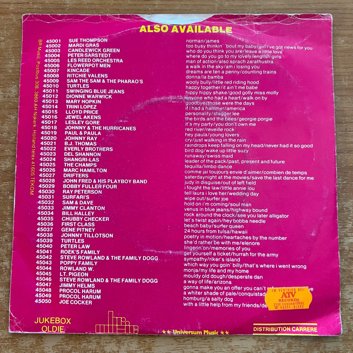 Herd - From The Underworld / Belgian-Press. 1983 - 3 Tracks - (VG+/VG)