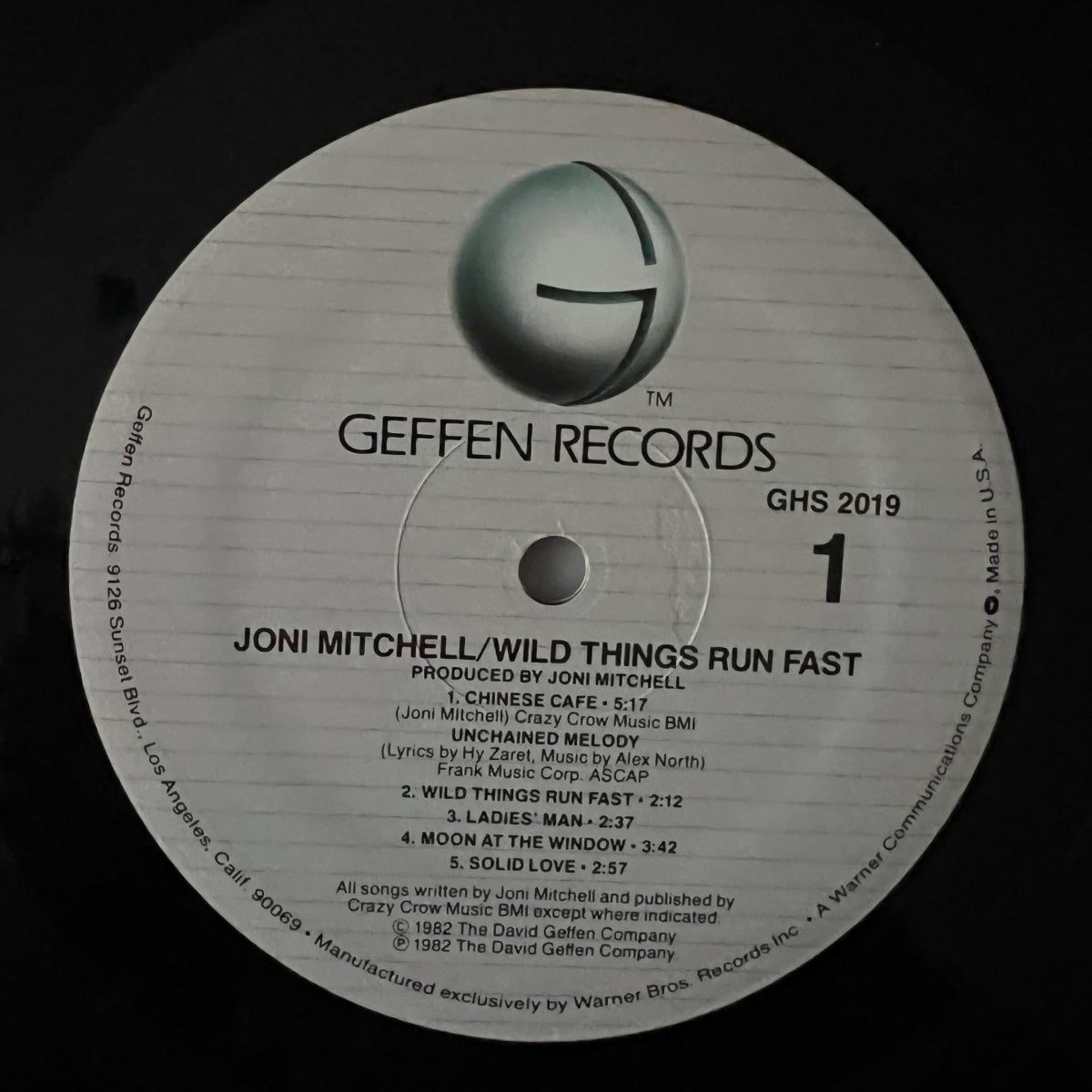 Joni Mitchell - Wild Things Run Fast / US-Promo 1982 - Audiophile Press. - (M-/VG++)