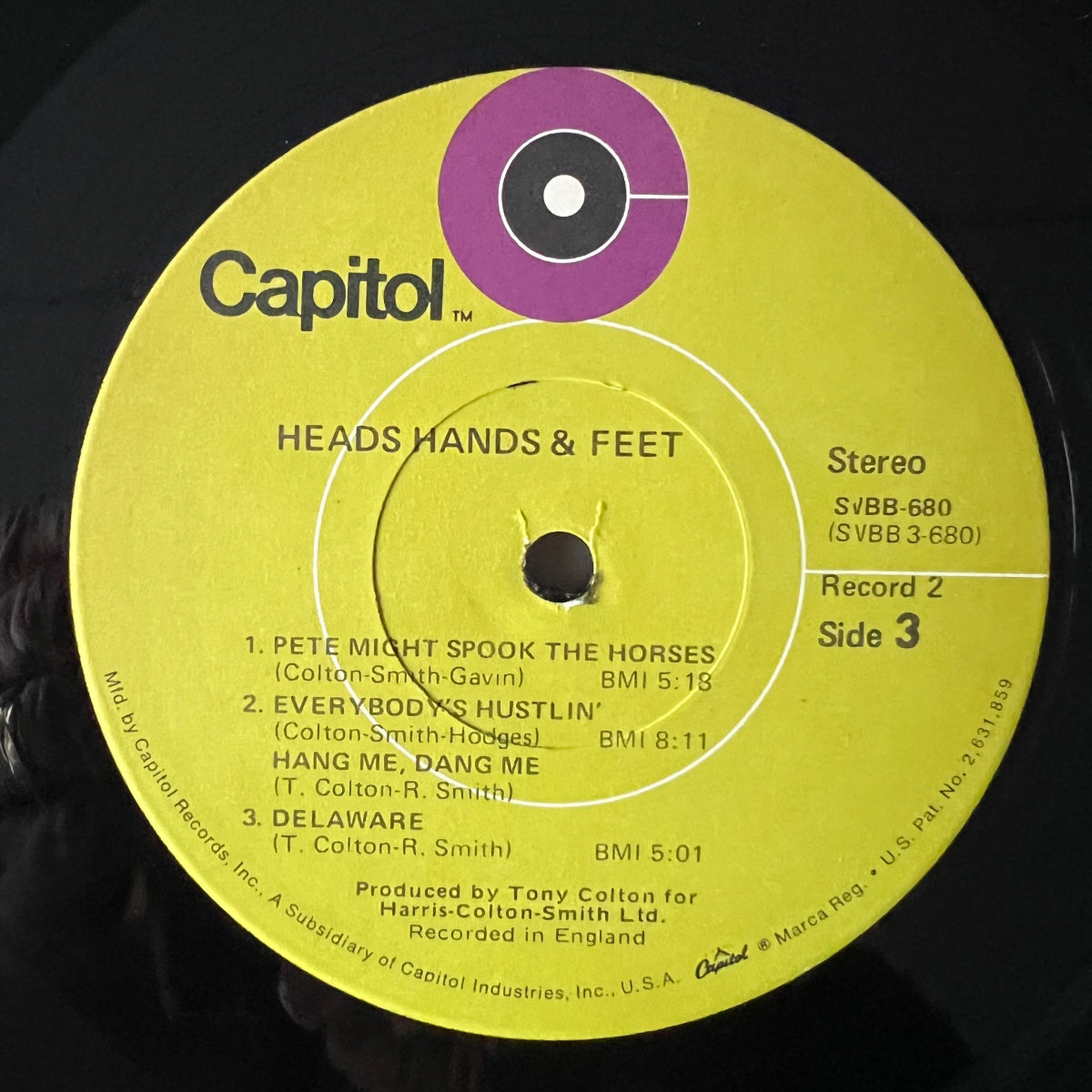 Heads Hands & feet - Same / 2 LP - 1. US-Press. 1971 - (M-/VG++)