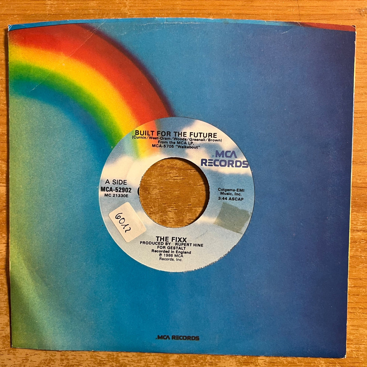 Fixx - Built For The Future / 1st US Press. 1986 - (VG++/VG++)