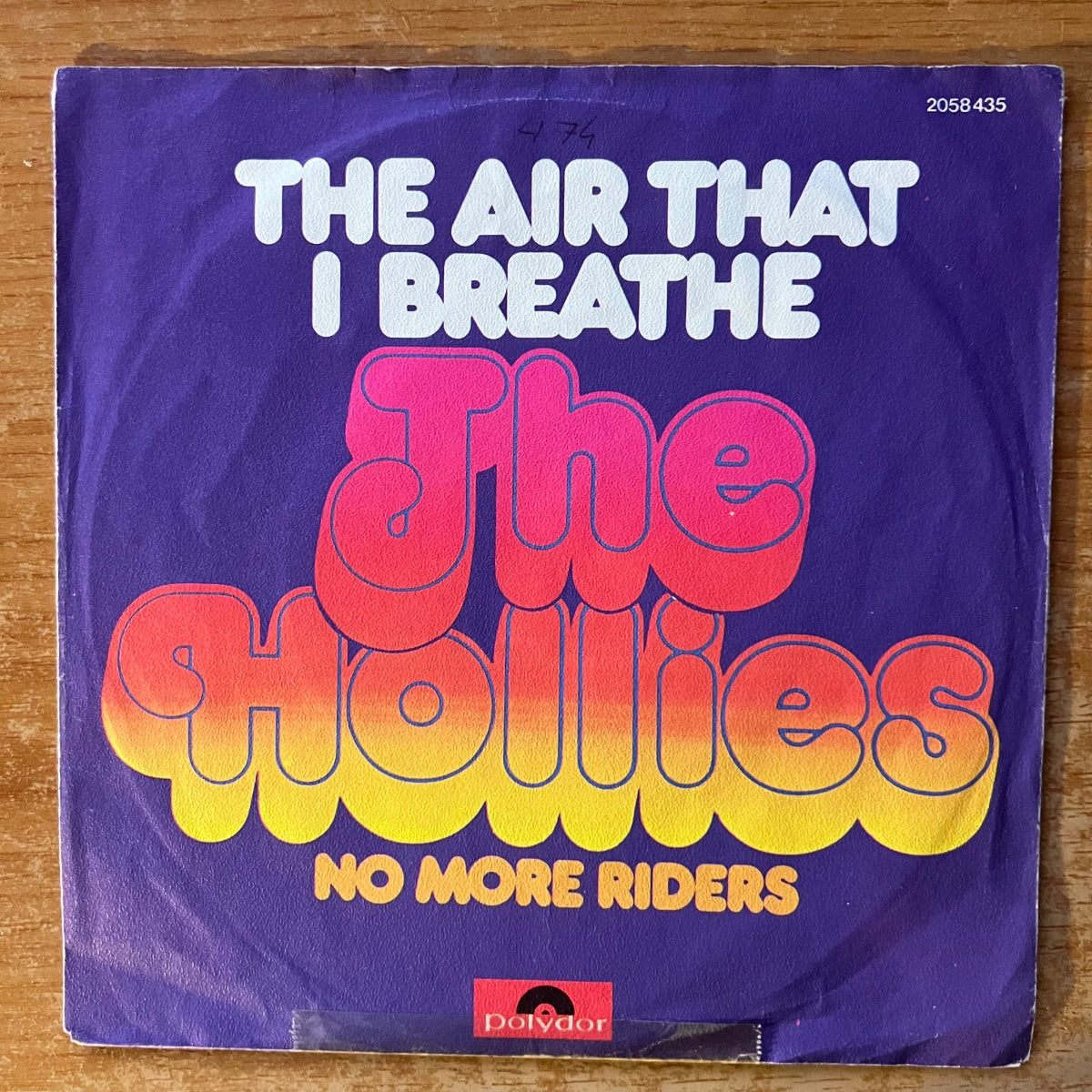 Hollies - The Air That I Breathe / 1. Austria-Press. 1974 - (VG++/VG+)