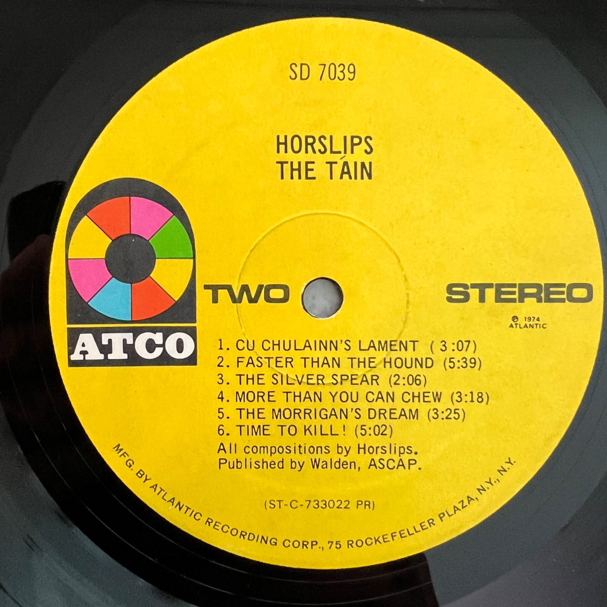 Horslips - The Táin / 1. US-Press. 1974 - (VG+/VG+)