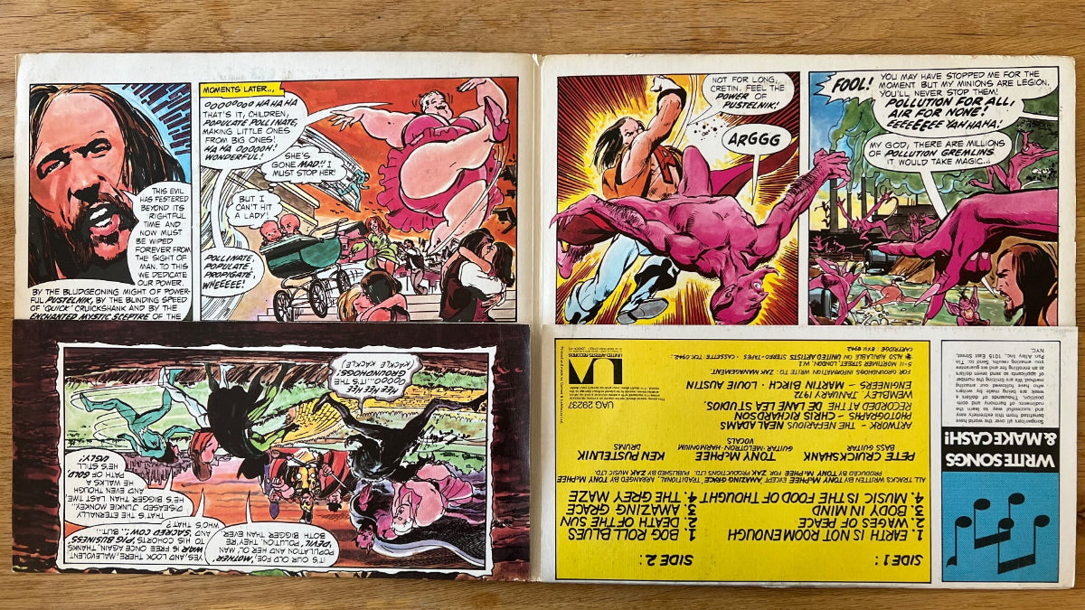 Groundhogs - Who Will Save The World? / 1. UK-Press. 1972 - (VG++/VG++)
