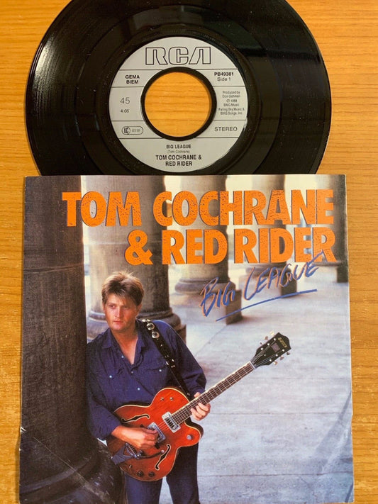 Tom Cochrane & Red Rider - Big League / 1. D-Press. 1988 - (M-/VG+)