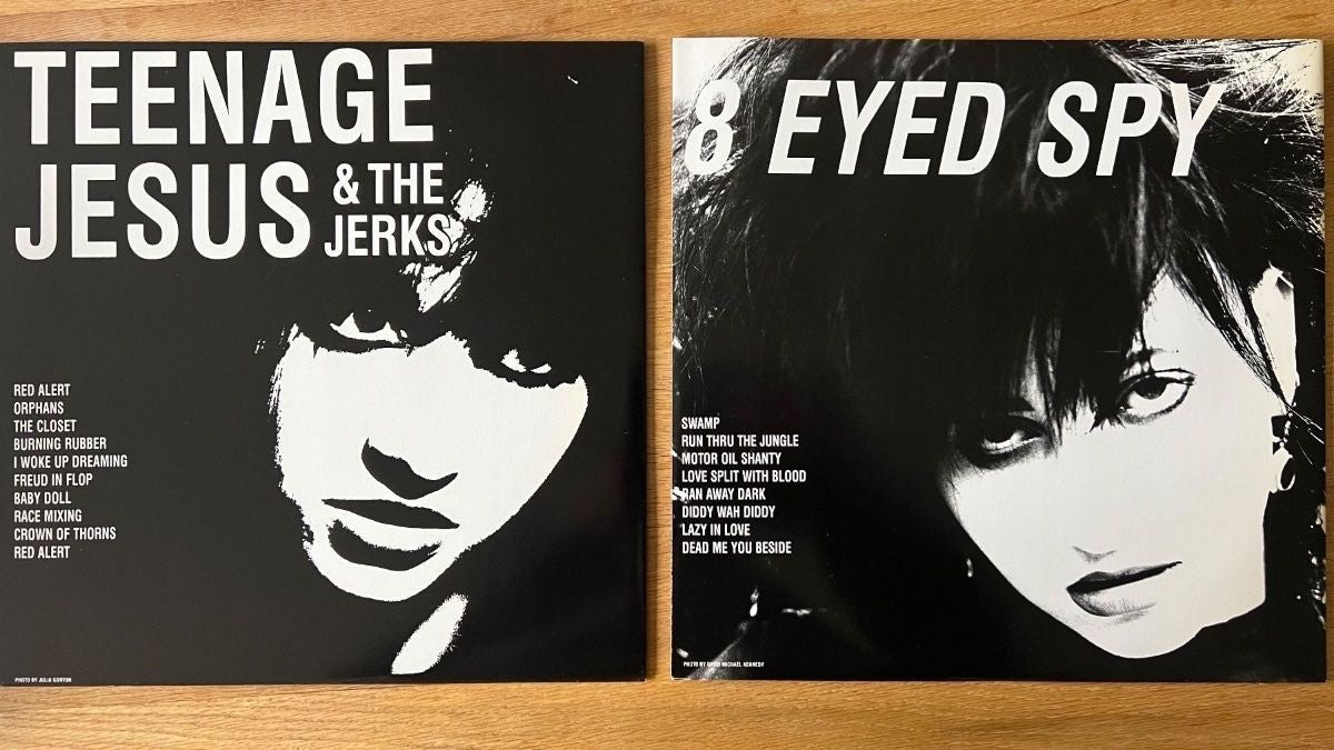Lydia Lunch - Hysterie // 2 LP - 1. UK-Press. 1987 - (M-/M-)