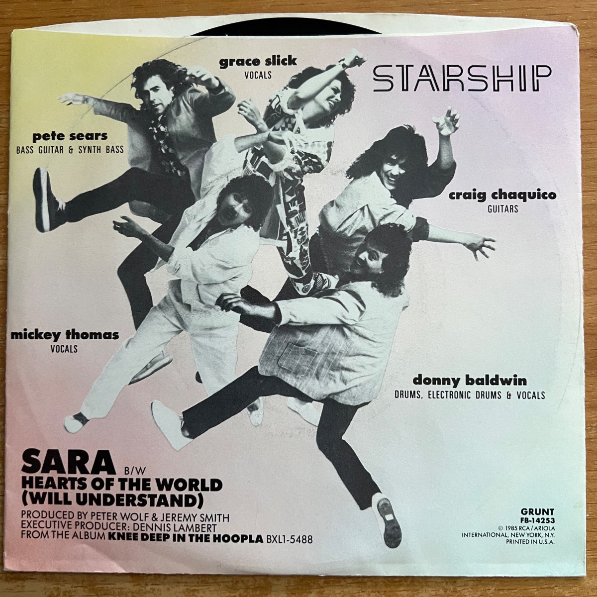 Starship - Sara / 1. US-Press. 1985 - (M-/M-)