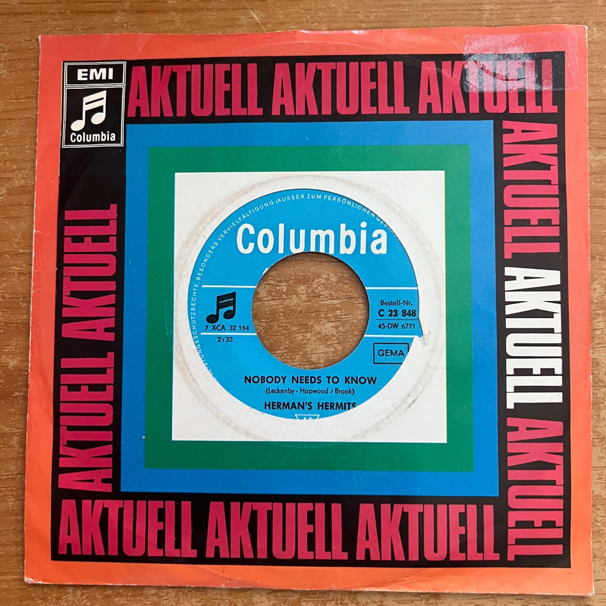 Herman's Hermits - Sunshine Girl / 1. D-Press. 1968 - (VG/VG+)