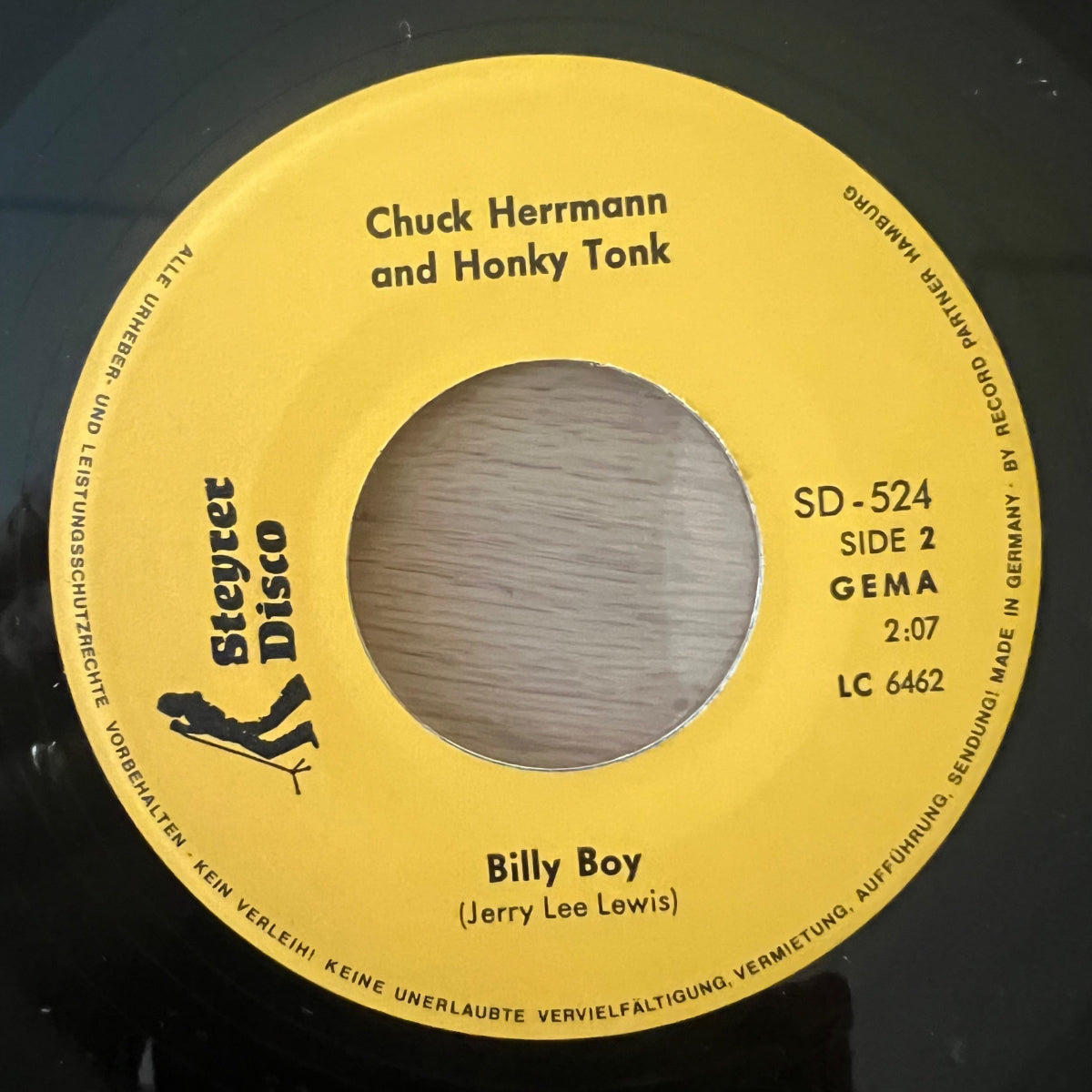 Chuck Herrmann & Honky Tonk - Flip, Flop & Fly / 1. D-Press. 1981 - (M-/M-)