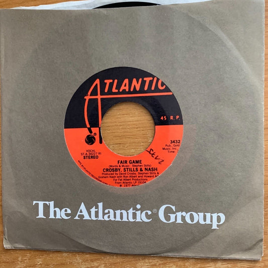 Crosby, Stills & Nash - Fair Game / 1. US - Press. 1977 - (M-/VG++)