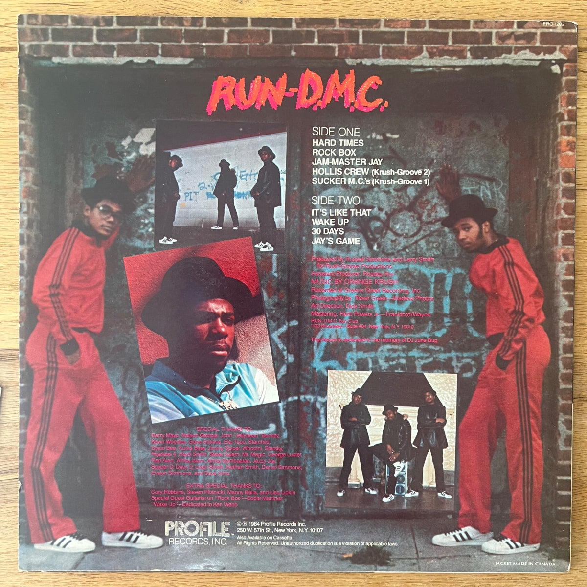 Run D.M.C. - Same / 1. US-Press. 1984 - (M-/M-)