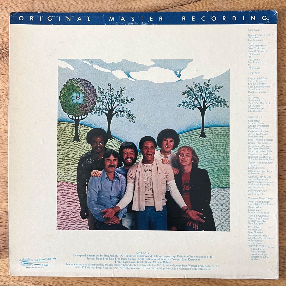 Al Jarreau - All Fly Home / Audiophile MFSL 1979 - (M-/VG++)