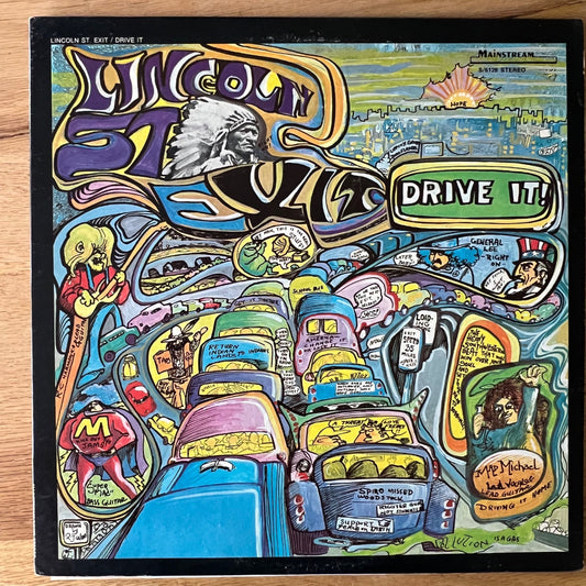 Lincoln St Exit - Drive It! / US promo 1970 - (M-/VG++)
