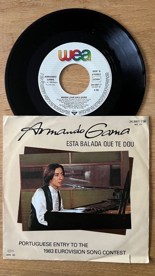 Armando Gama - Esta Balada Que Te Dou / 1. D-Press. 1983 (VG++/VG+)