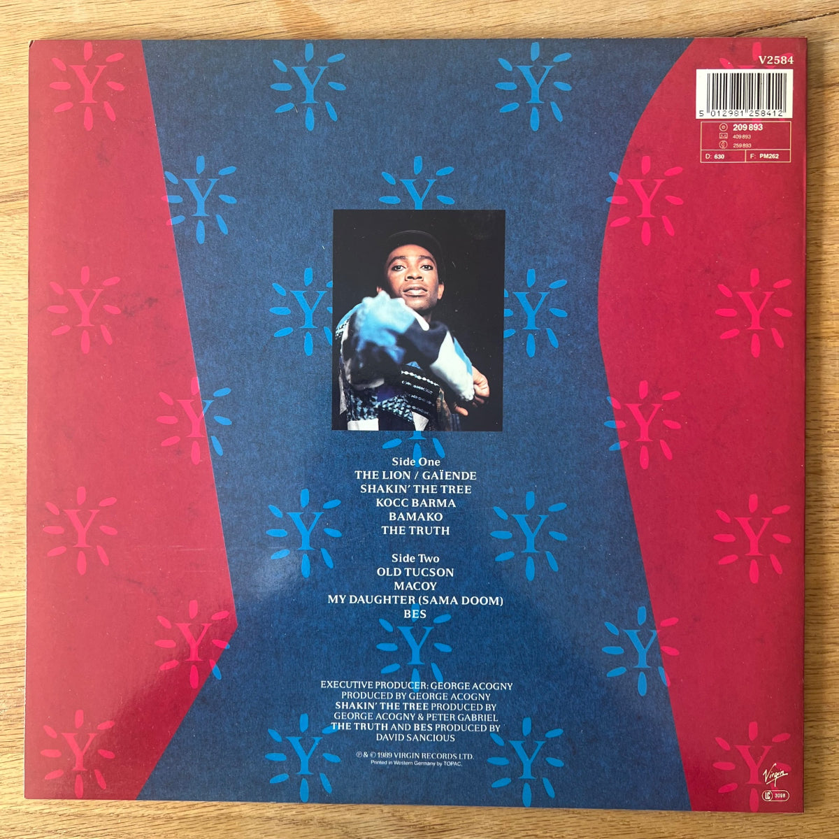Youssou N'Dour - The Lion / 1. D-Press. 1989 - (M-/M-)