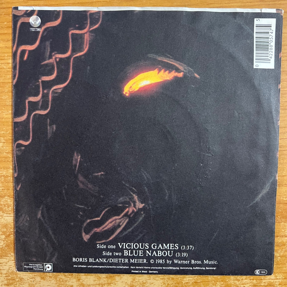 Yello - Vicious Games / 1. D-Press. 1985 - (VG++/VG++)