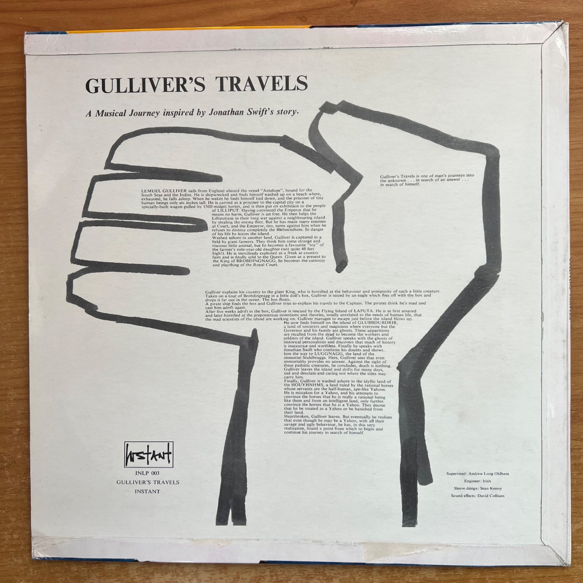 Gulliver's Travels - Same / 1. UK-Press. 1968 - (M-/VG++)