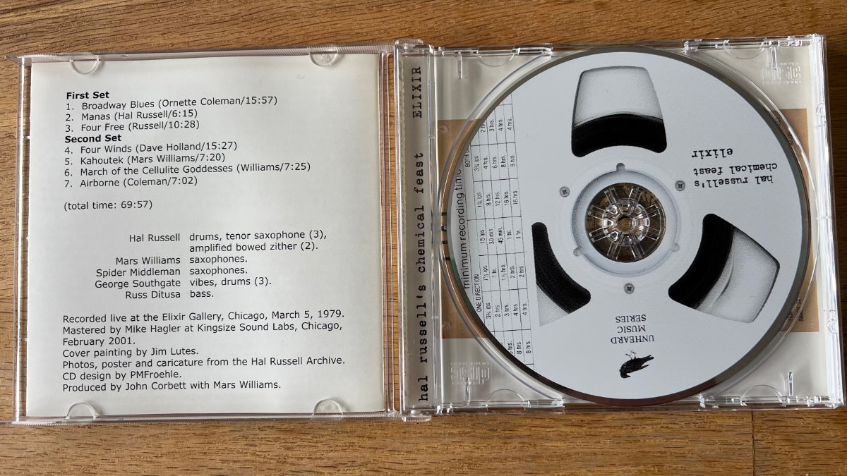 Hal Russel's Chemical Feast - Elixir / CD - 1st US Press. 2001 - (M-/M-)
