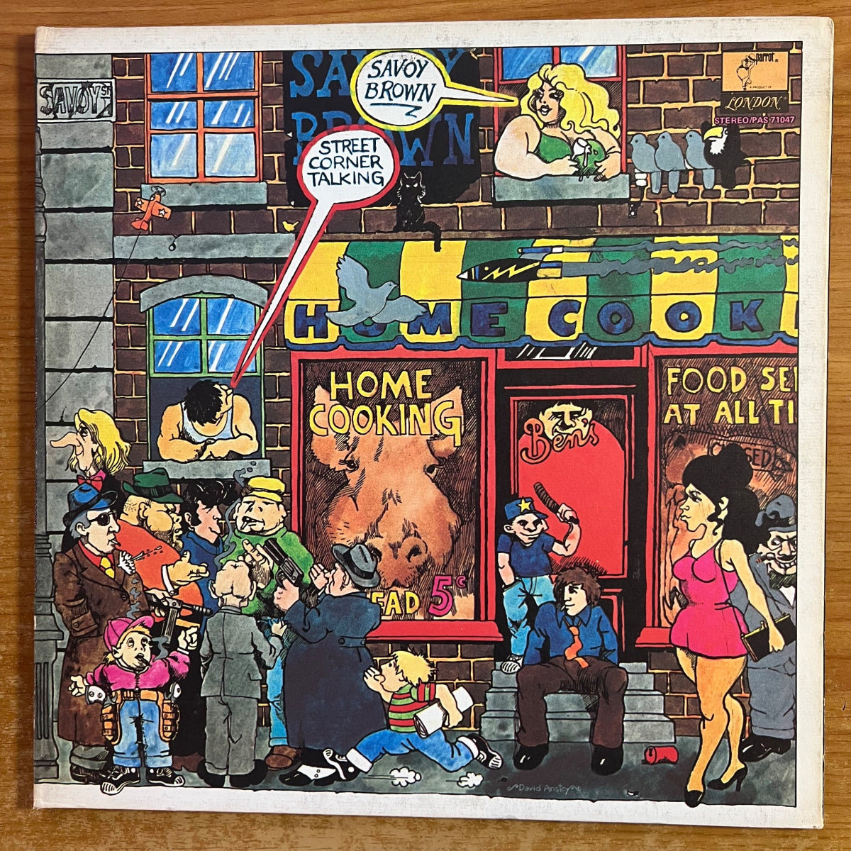 Savoy Brown - Street Corner Talking / 1. US-Press. 1971 - (M-/VG++)
