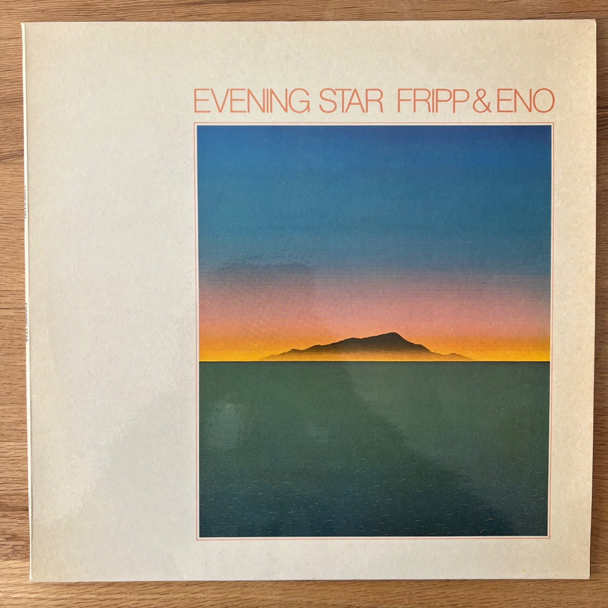 Fripp & Eno - Evening Star / UK-Press. 1977 - (M-/M-)