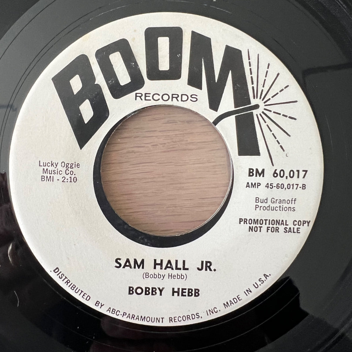 Bobby Hebb - Betty Jo From Ohio / US-Promo 1966 - (VG++/Neutral)