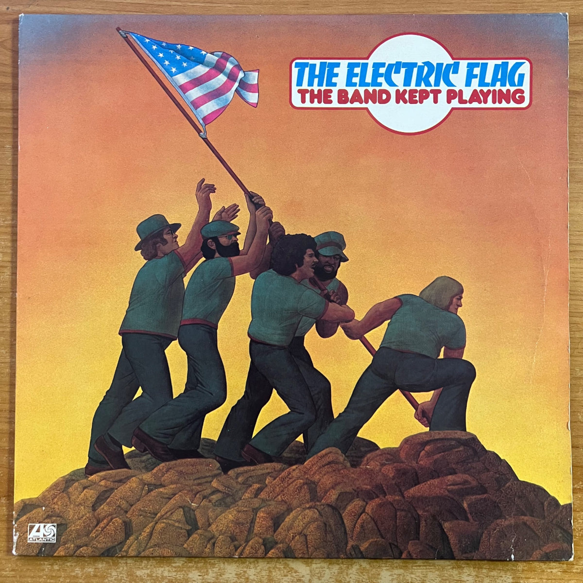 Electric Flag - The Band Kept Playing / 1. D-Press. 1974 - (M-/VG+)