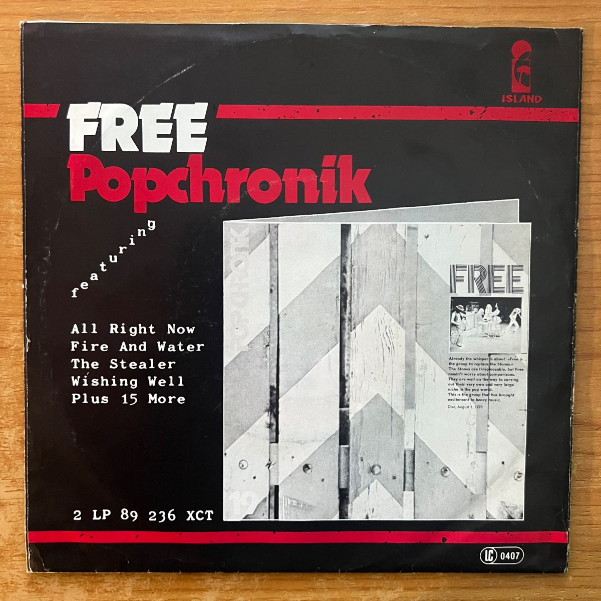 Free - All Right Now / D-Press. 1978 - (M-/VG++)