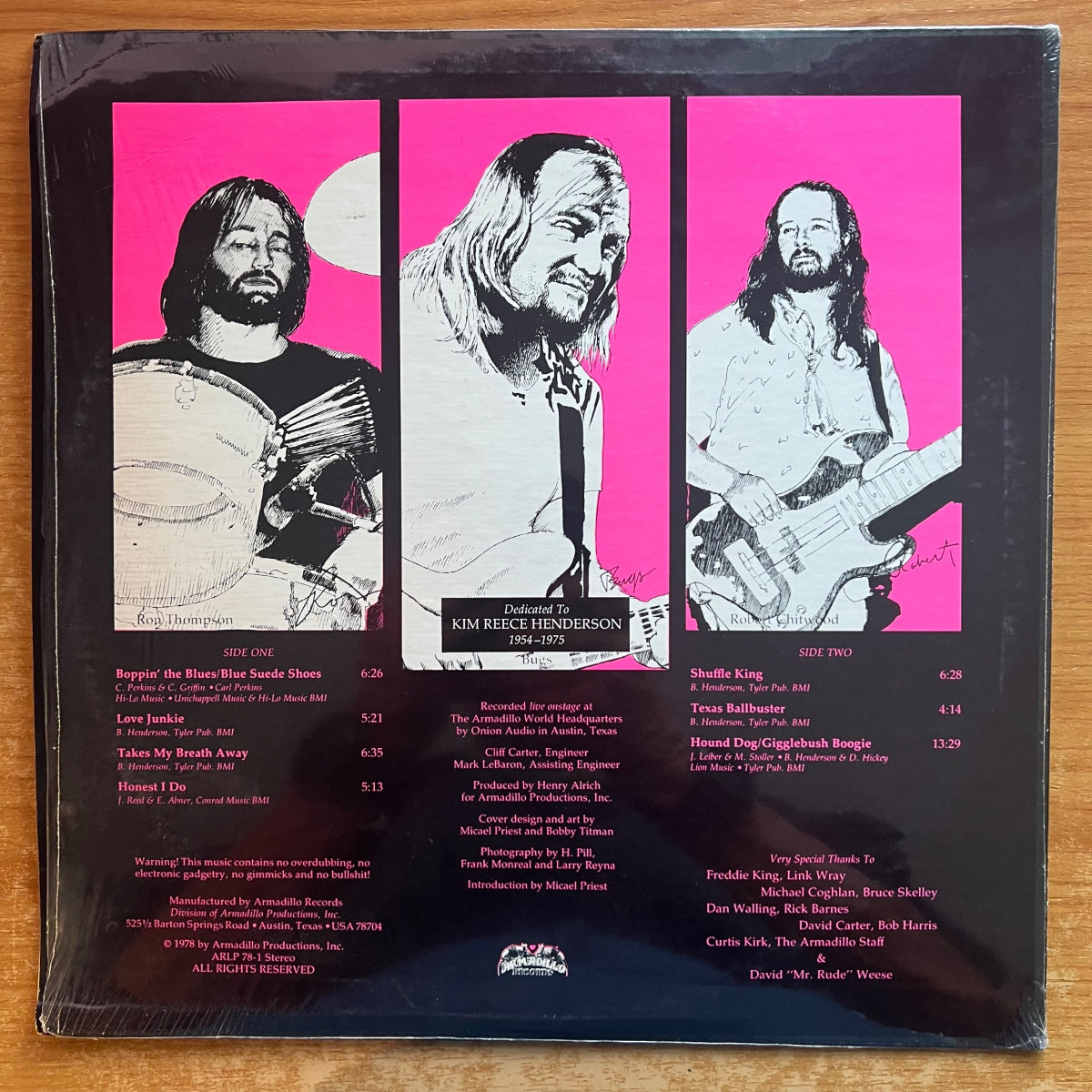 Bugs Henderson Group - At Last / 1. US-Press. 1978 - (M-/VG++)