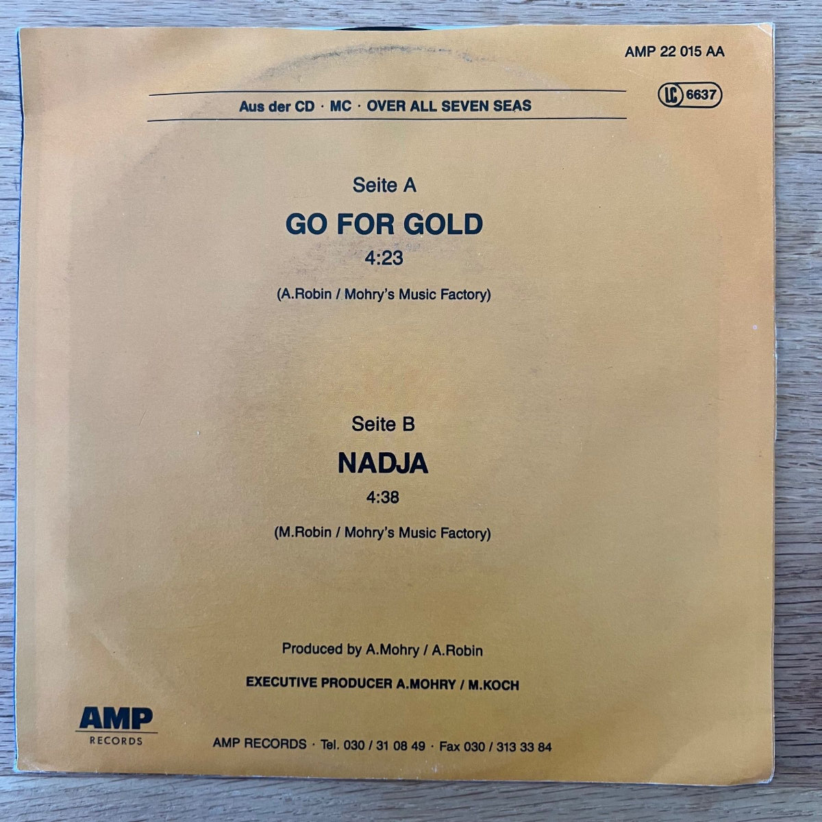Robin - Go For Gold / 1. D-Press. 1990 - (M-/VG+)
