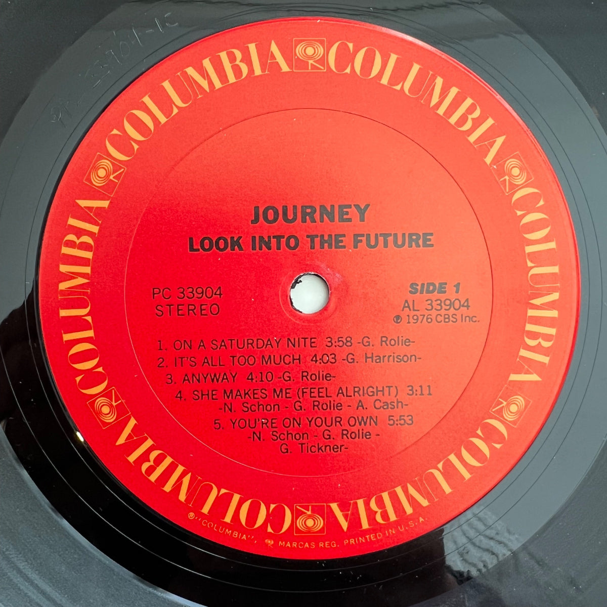 Journey - Look Into The Future / 1. US-Press. 1976 - (M-/VG+)
