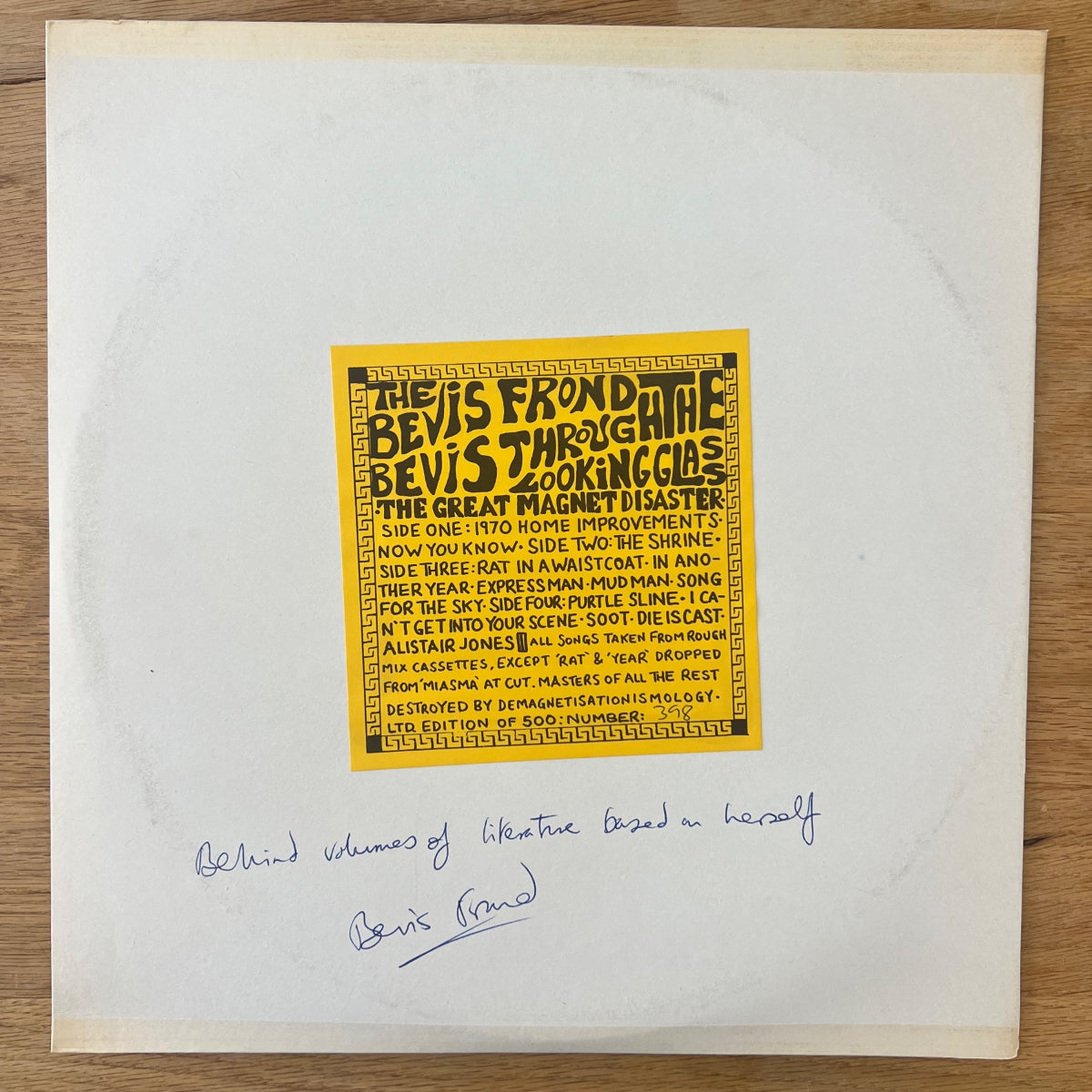 Bevis Frond - Bevis Through The Looking Glass / 2 LP - 1. UK-Press. 1987 - (M-/VG++)