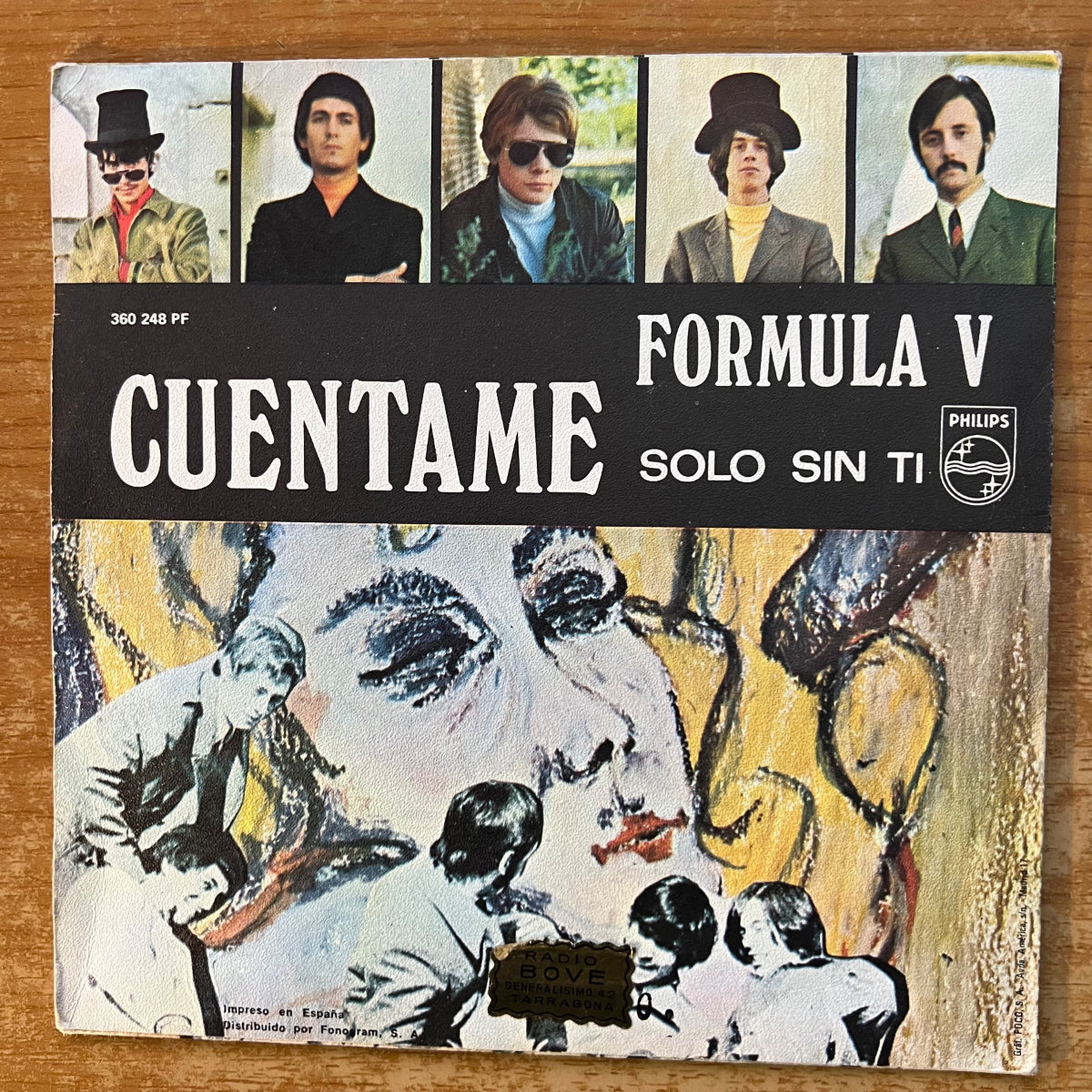 Formula V - Cuentame / 1. Spain-Press. 1969 - (VG+/VG++)