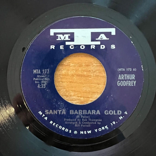 Arthur Godfrey - Santa Barbara Gold / 1. US-Press. 1969 - (VG++/Neutral)