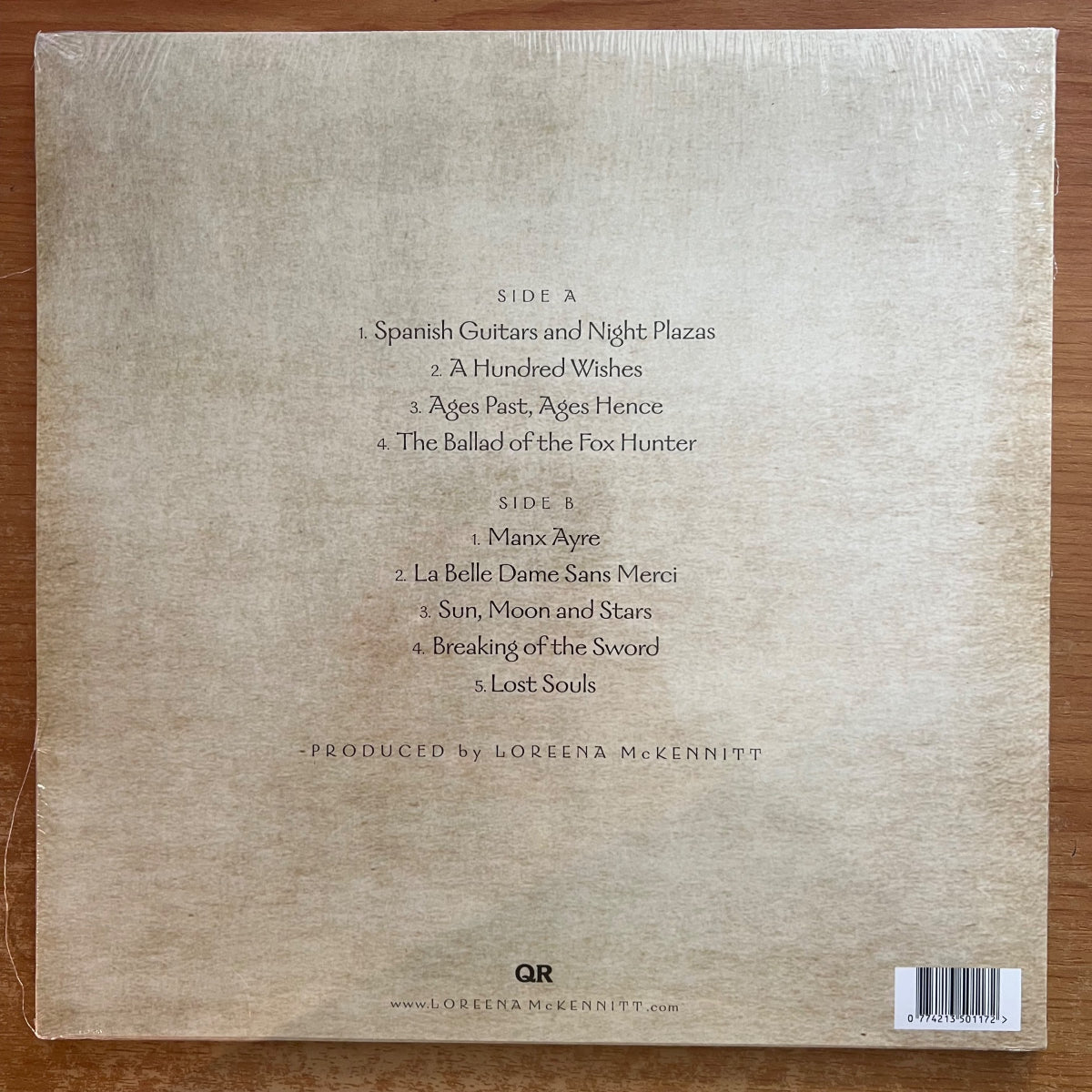 Loreena McKennitt - Lost Souls / 1. Canada-Press. 2018 - (Mint & Sealed)