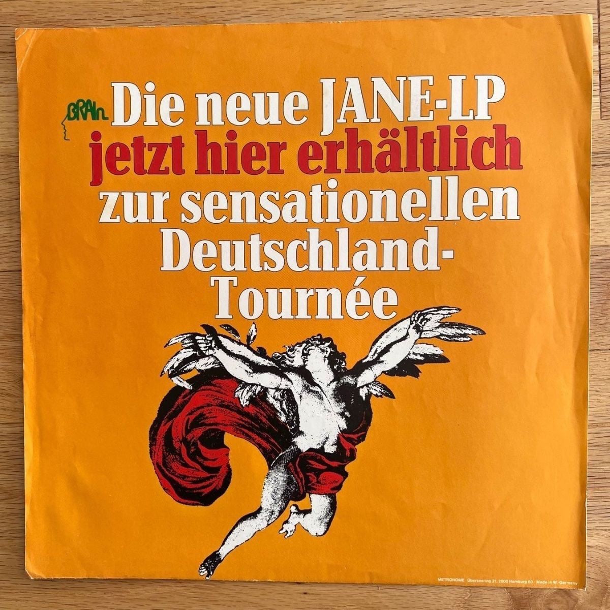 Jane - Between Heaven And Hell / 1. D-Press. 1977 Very nice