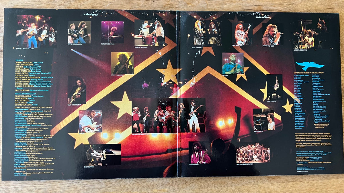 Lynyrd Skynyrd - Southern By The Grace Of God : Tribute Tour 1987 Live / 2 LP - 1. D-Press. 1988 - (M-/M-)