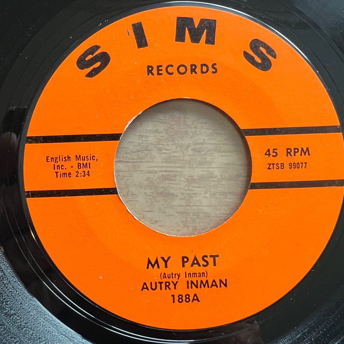 Autry Inman - My Past / 1. US-Press. 1964 - (VG++/Neutral)