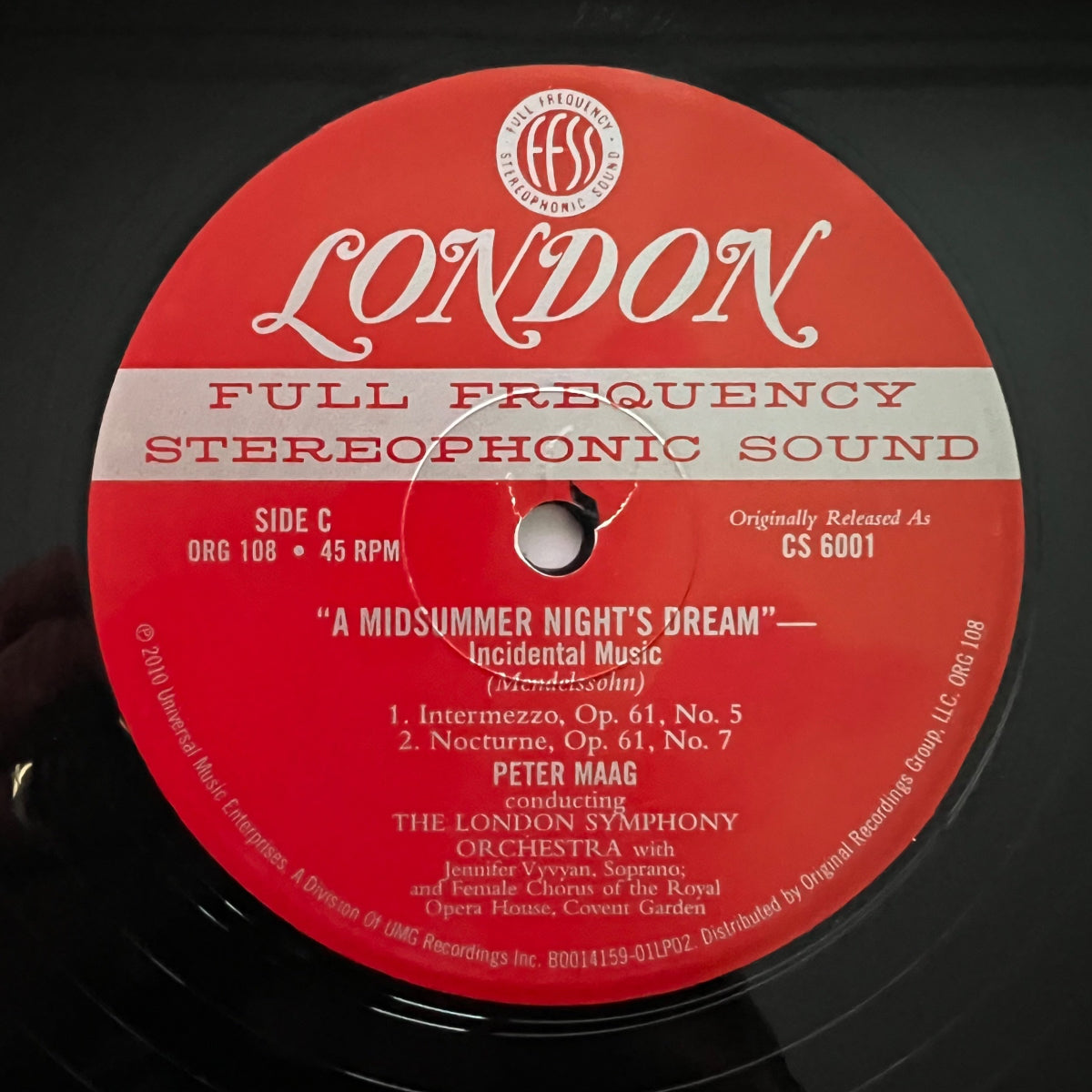 Mendelssohn, London Symphony Orch.- A Midsummer Night's Dream / UD-Press. 2010 - (M-/M-)