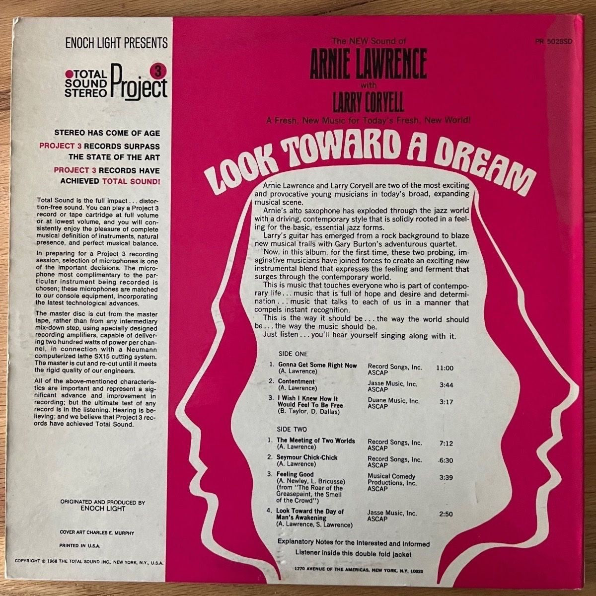 Arnie Lawrence - Look Toward Dream / US-Promo 1968 - (M-/VG+)
