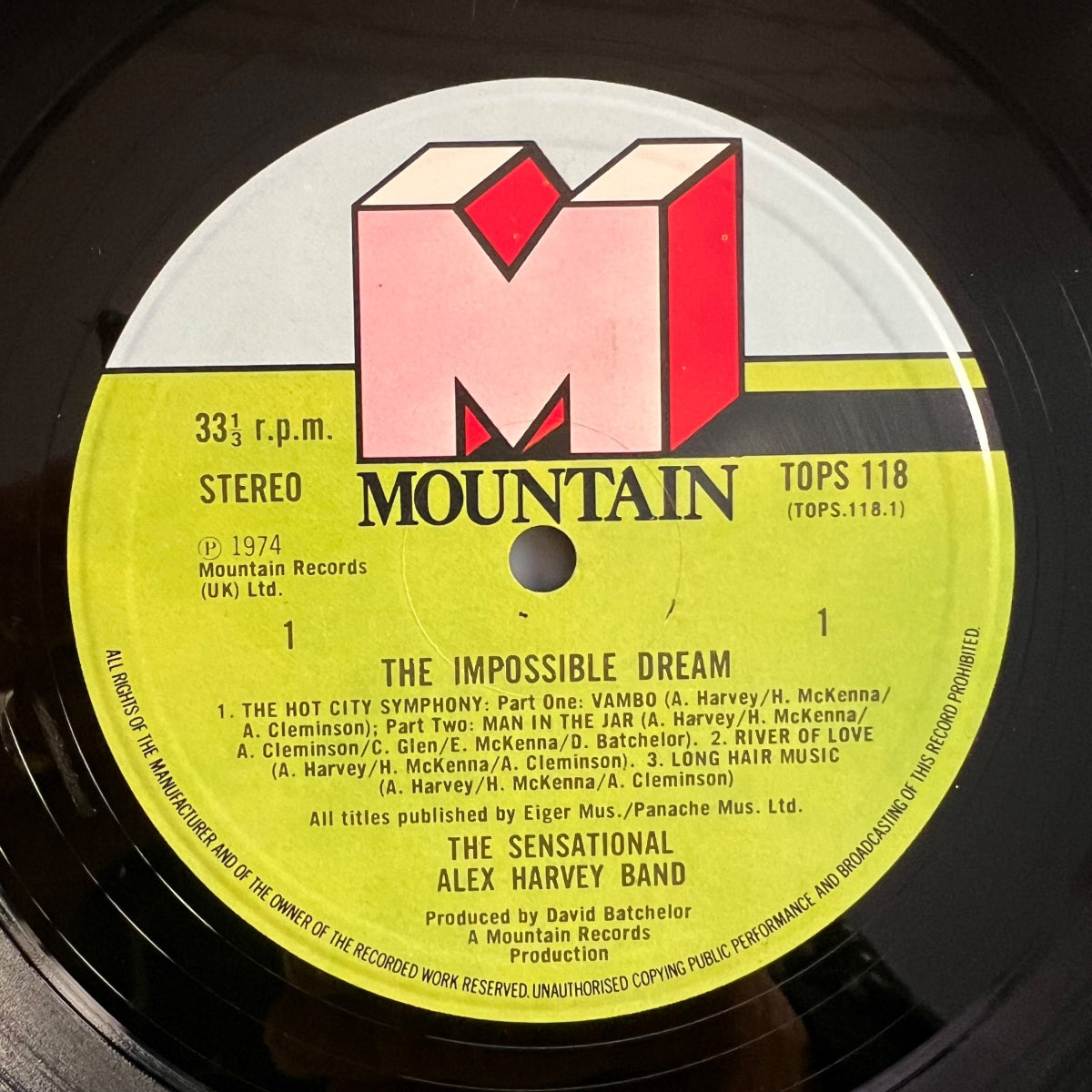 Sensational Alex Harvey Band - The Impossible Dream / UK-Press. 1979 - (M-/M-)
