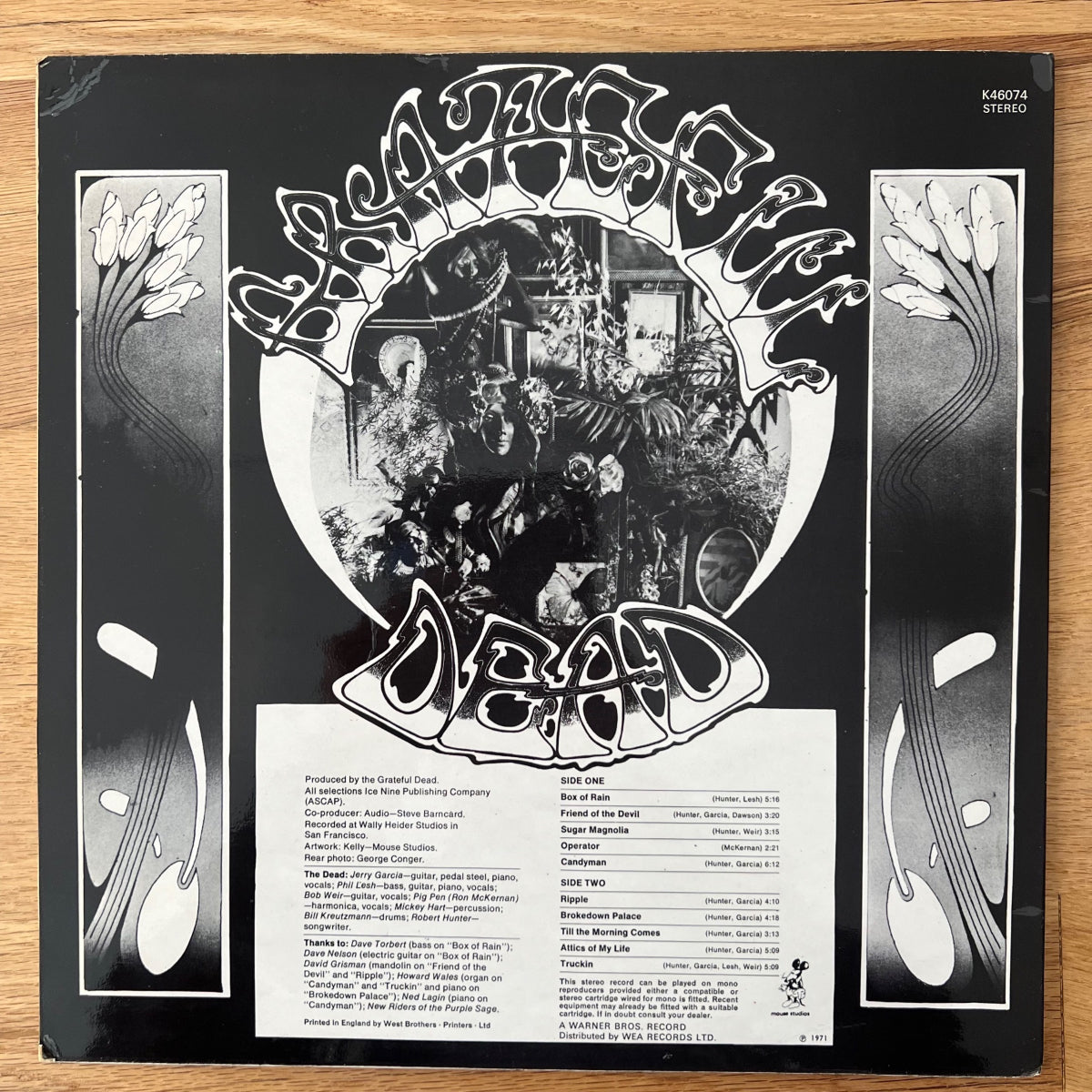 Grateful Dead - American Beauty / UK-Press. 1973 - (M-/M-)