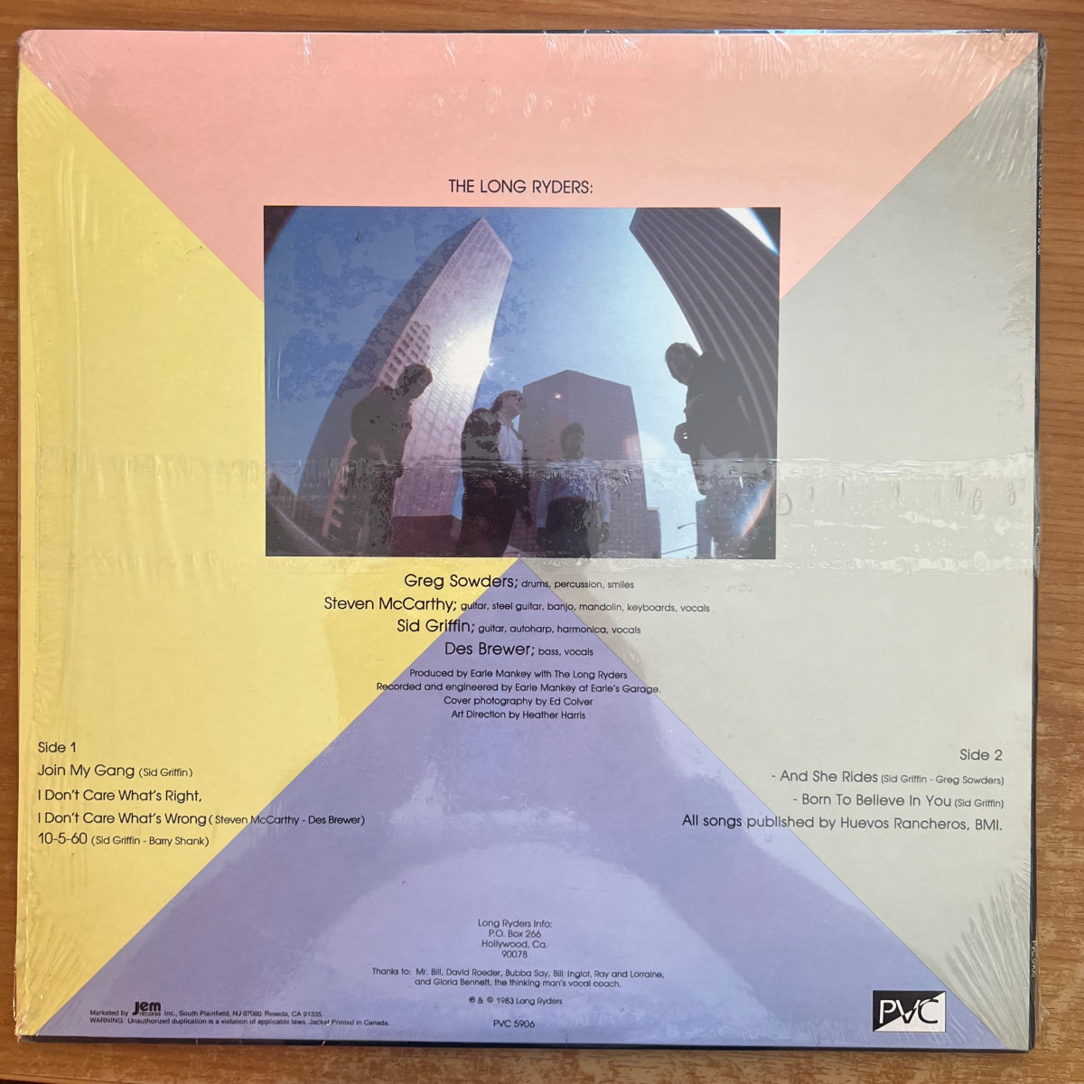 Long Ryders - 10-5-60 / Mini Album mit 5 Tracks - 1. US-Press. 1983 - (M-/M-)