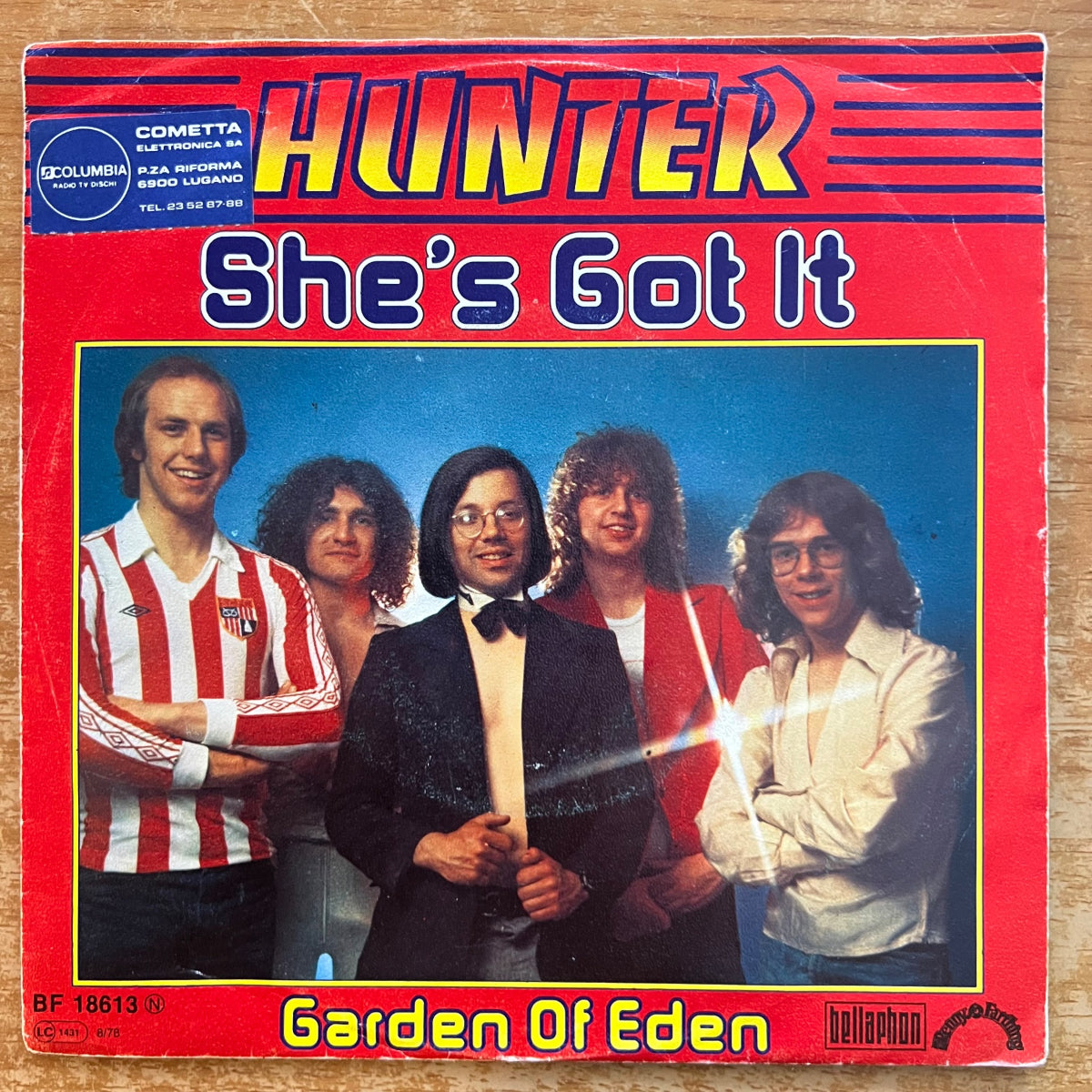 Hunter - She's Got It / 1. D-Press. 1978 - (M-/VG+)