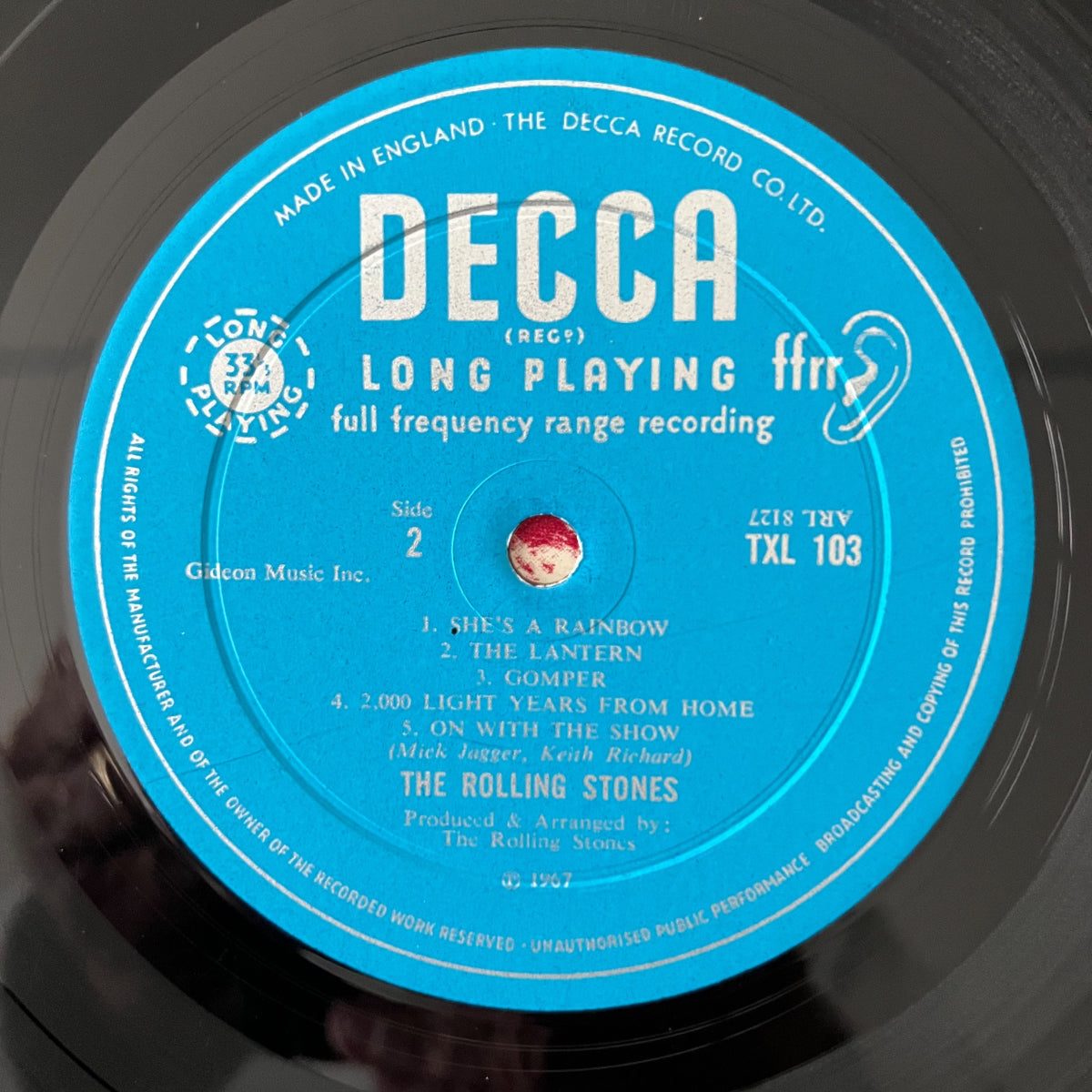 Rolling Stones - Their Satanic Majesties Request / 1. UK-Press. 1967 - Mono - (VG++/M-)