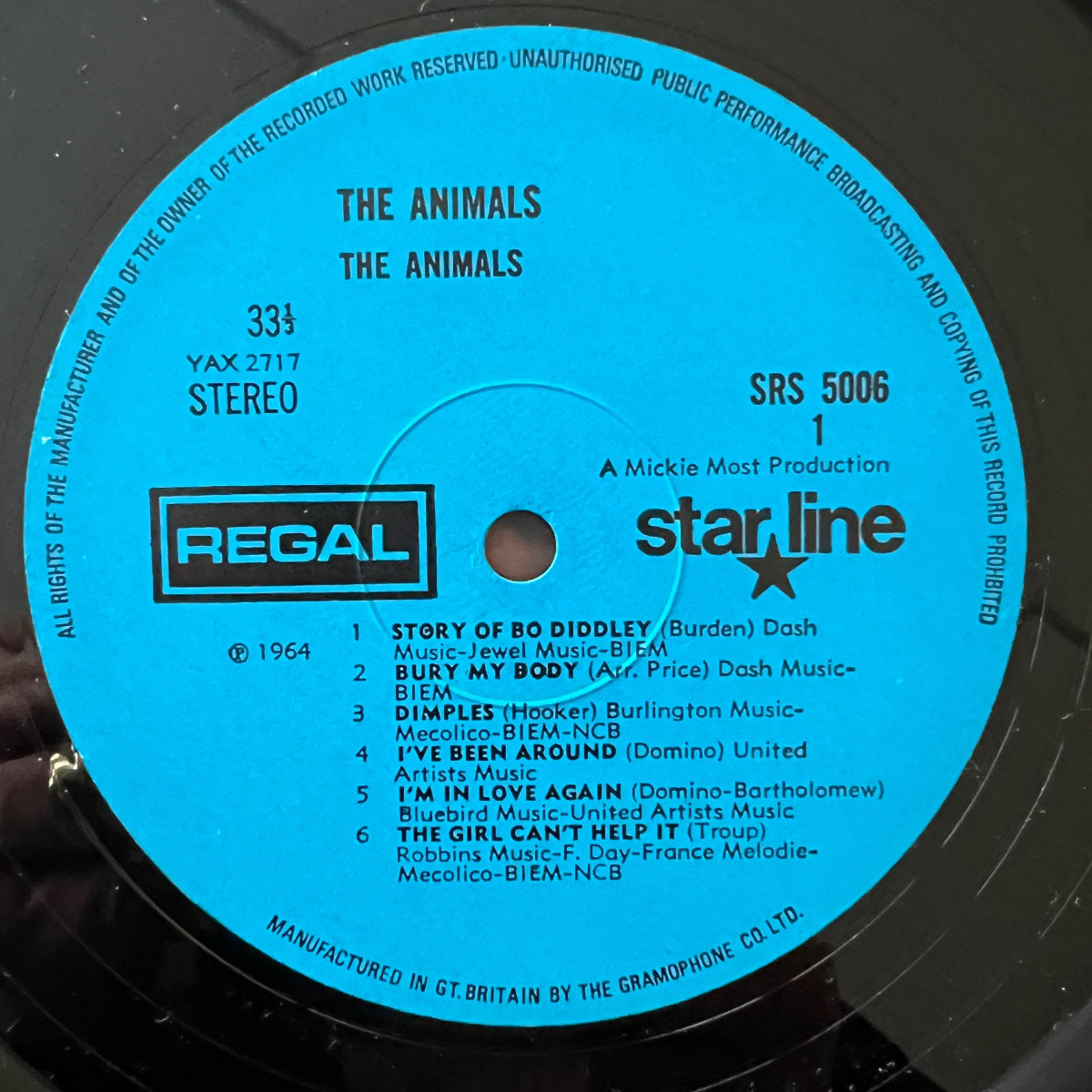Animals - Same / UK-Press. 1969 - (VG++/VG++)