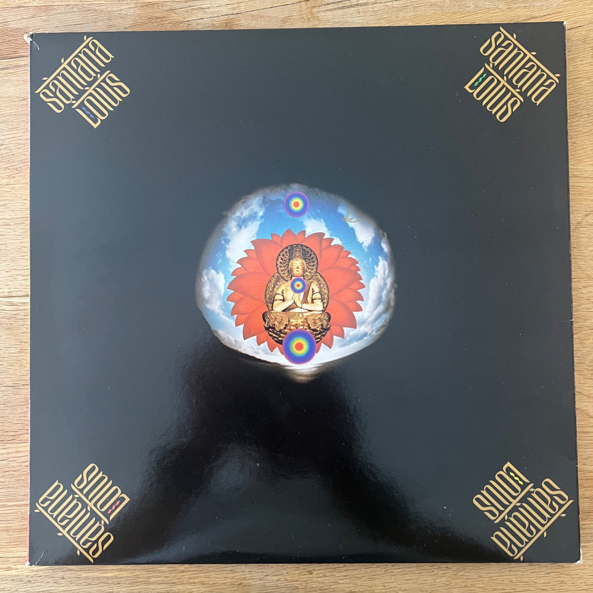 Santana - Lotus // 3 LP - 1. NL-Press. 1975 - (M-/VG+)