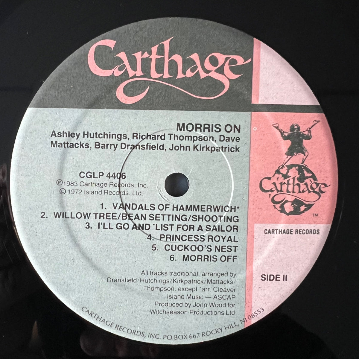 Ashley Hutchings, Richard Thompson..- Morris On / US-Press. 1983 (M-/VG++)