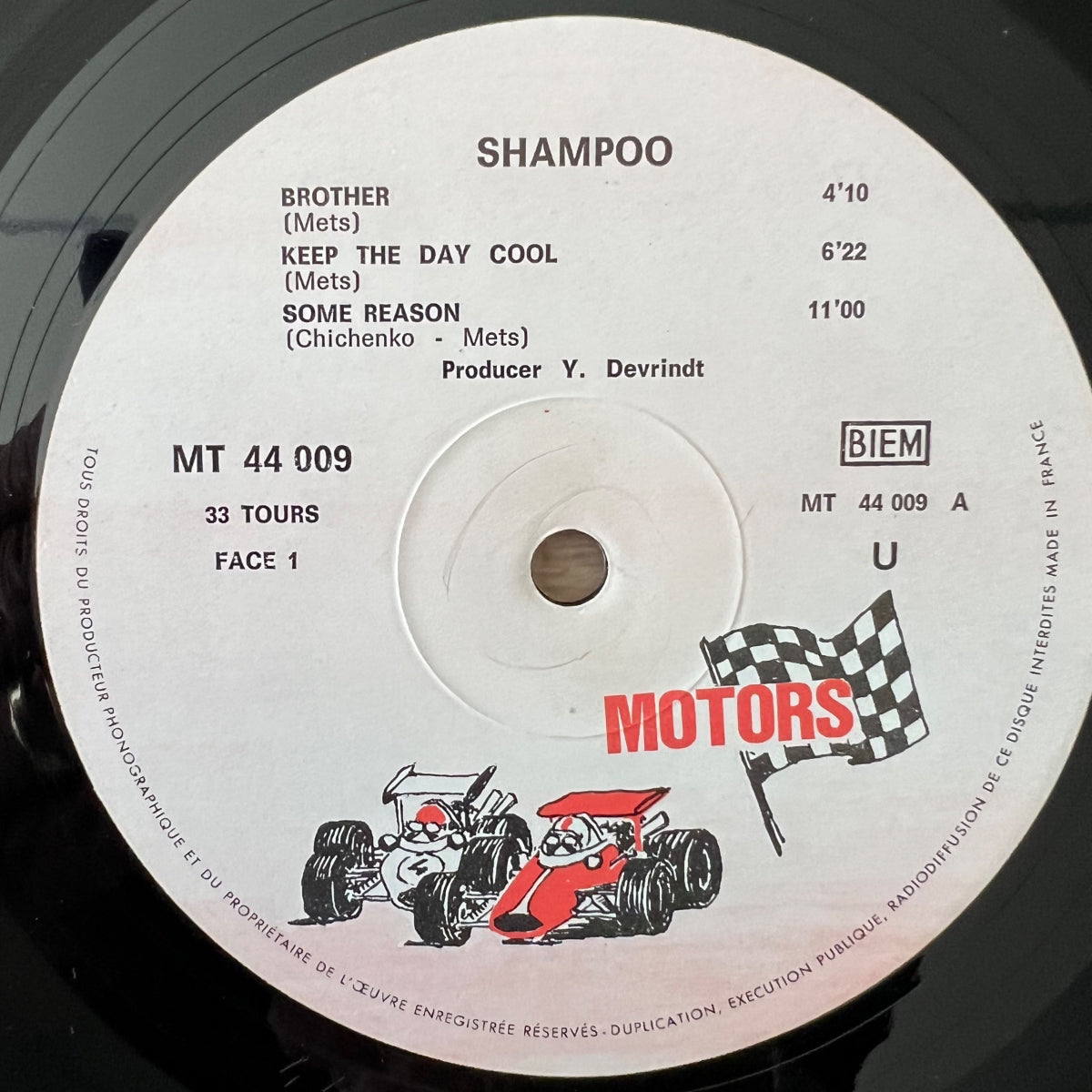 Shampoo - Volume One / 1. France-Press. 1971 -Very nice Copy