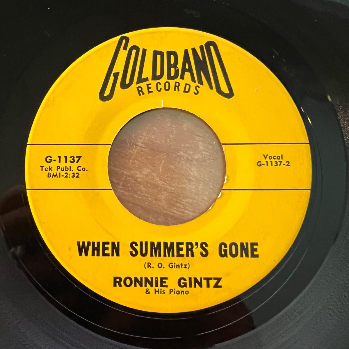 Ronnie Gintz & His Piano - Campus Queen / 1. US-Press. 196? - (VG+/Neutral)